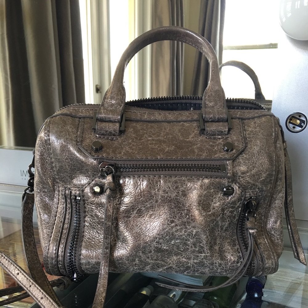 Botkier Women's Metallic grey Logan Satchel